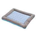 The ArcticPress Cooling Therapy Mat. Ice Silk Material Soft For Summer Sleeping  Blue Breathable