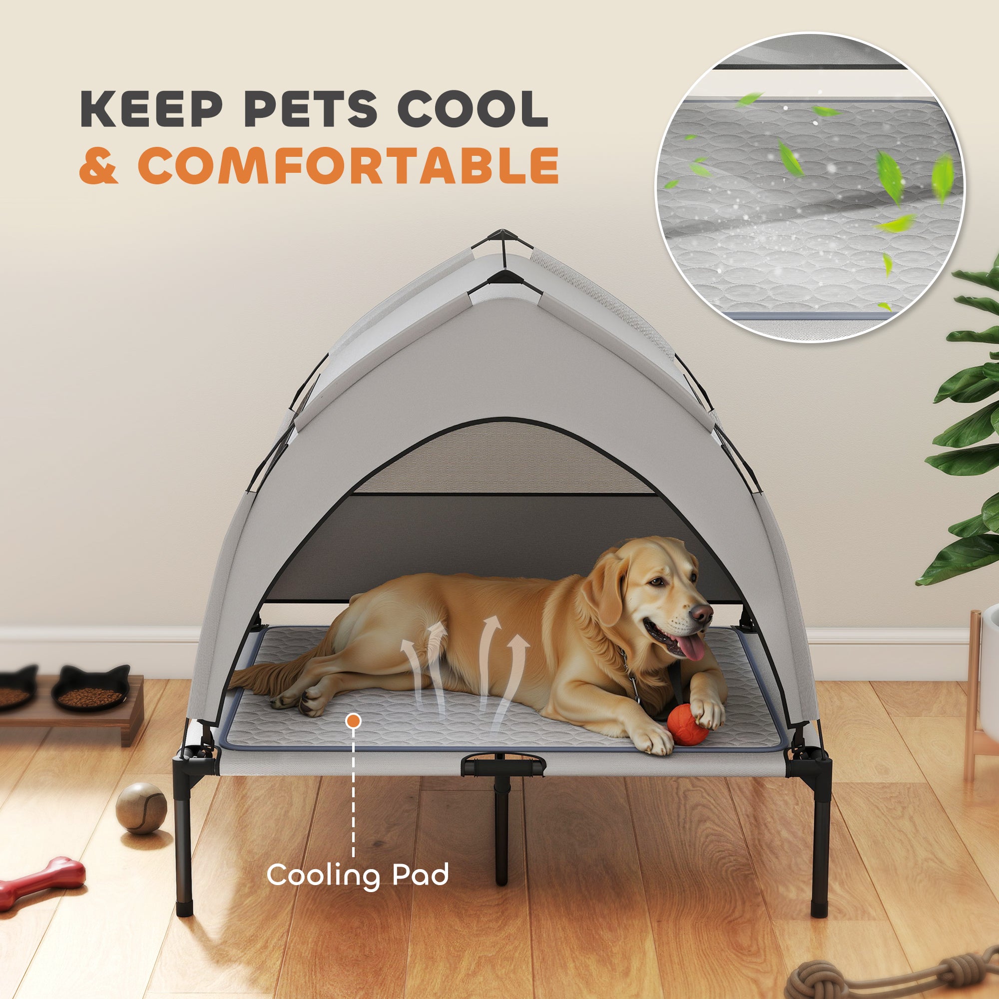 Elevated Cooling Tent The Ultimate Outdoor Summer Oasis