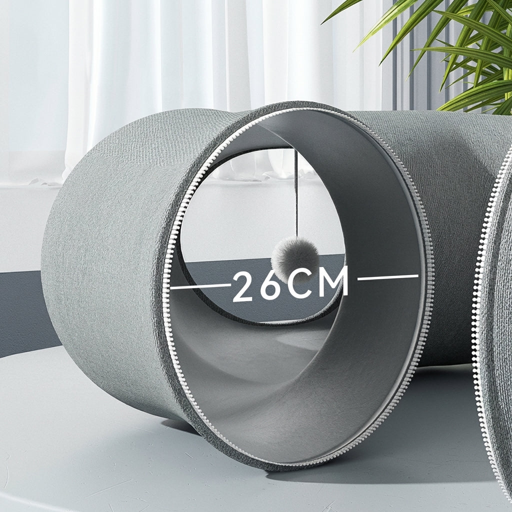 Donut Cat Tunnel Crawl Shelter