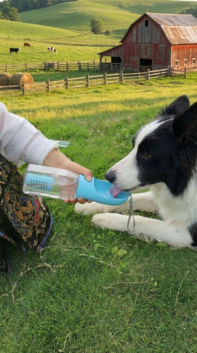 3-in-1 Travel Pet Water Bottle