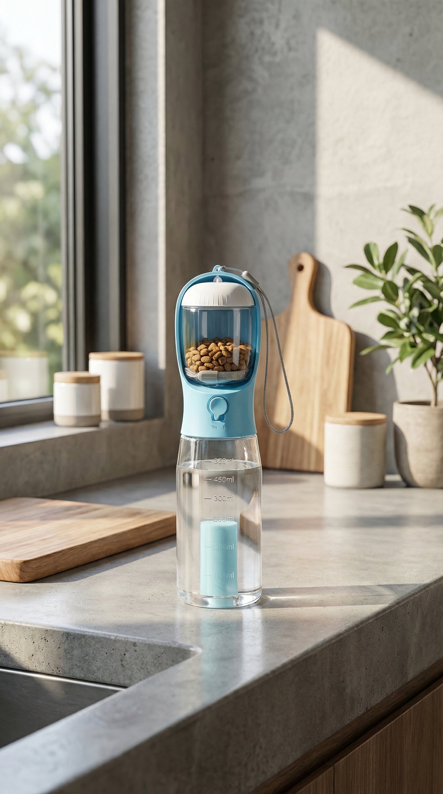 3-in-1 Travel Pet Water Bottle