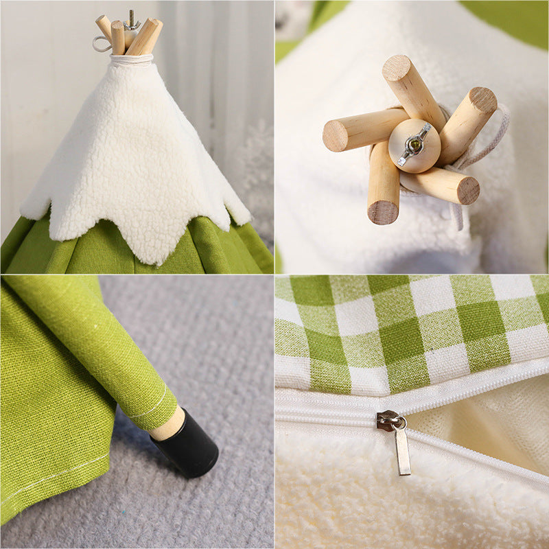 Cozy Canvas Pet Teepee